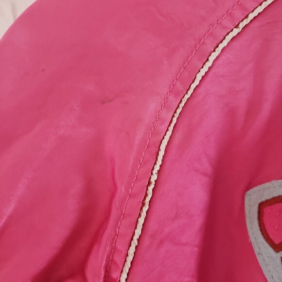 Vintage Oilily Bibie Satin Bomber Jacket Kids Size 116 / 6y - Picture 3 of 11